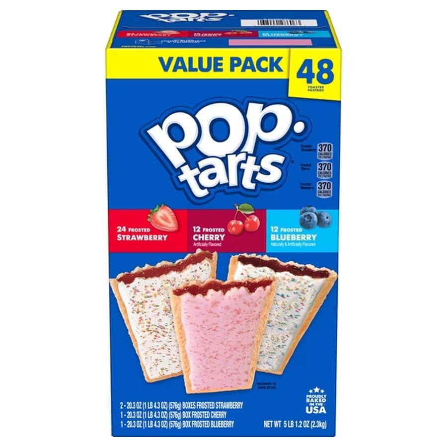 Pop-Tarts Toaster Pastries, Variety Pack, 48 ct. Sam's Club sale