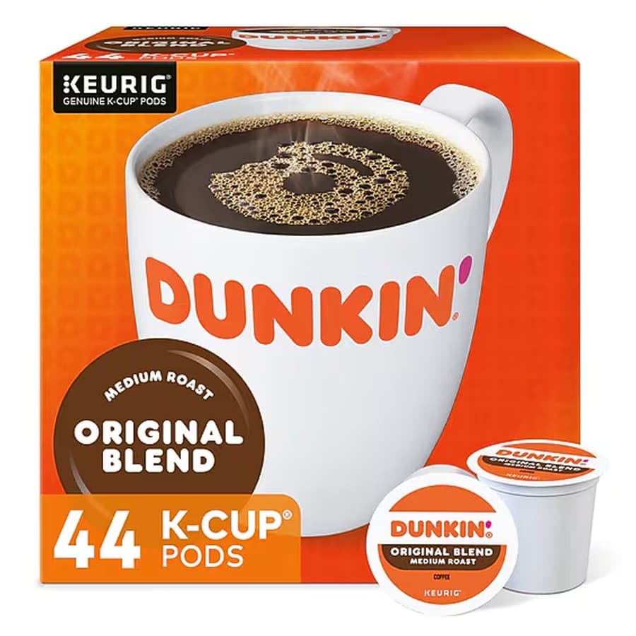 Dunkin' Original Blend Coffee Keurig® K-Cup® Pods, Medium Roast, 44/Box (006933)~#|#~s1222878_sc7 Staples sale
