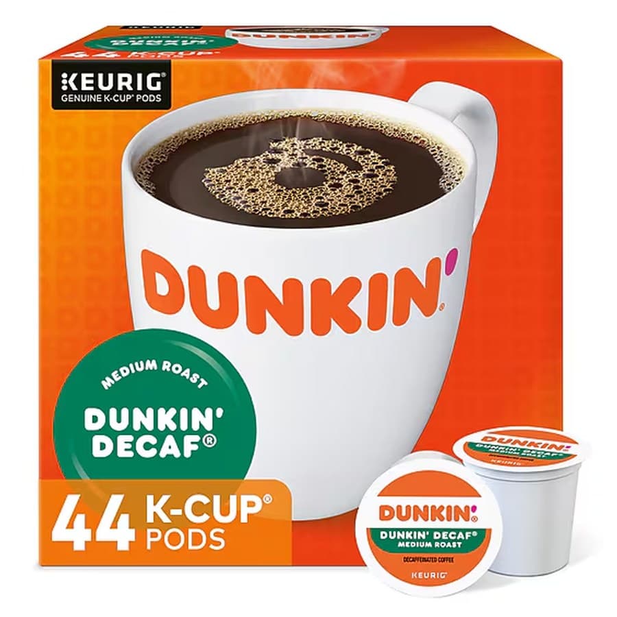 Dunkin' Decaf Coffee Keurig® K-Cup® Pods, Medium Roast, 44/Box (373149)~#|#~82F711B5-A264-471F-BFE04421066E3634_sc7 Staples sale