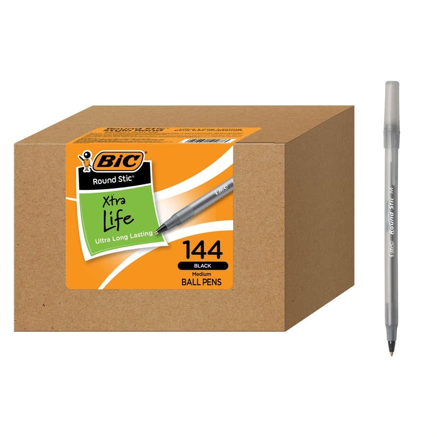 BiC 144ct Round Stic Xtra Life Ballpoint Pen Refills Target sale