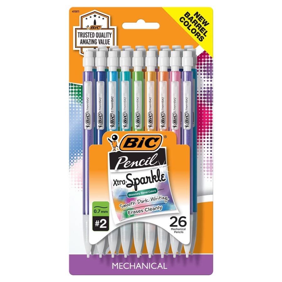 BIC #2 Mechanical Pencils with Xtra Sparkle Target sale