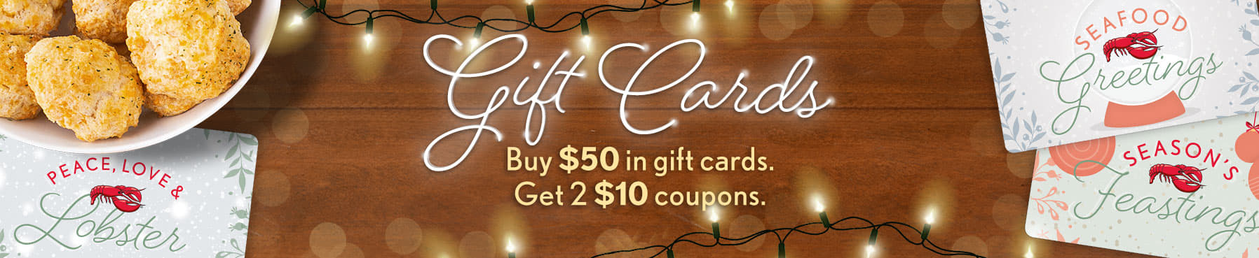 Red Lobster Gift Cards
