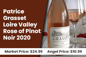 Patrice Grasset Loire Valley Rose of Pinot Noir 2020