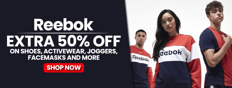 Reebok 50% OFF Zouton