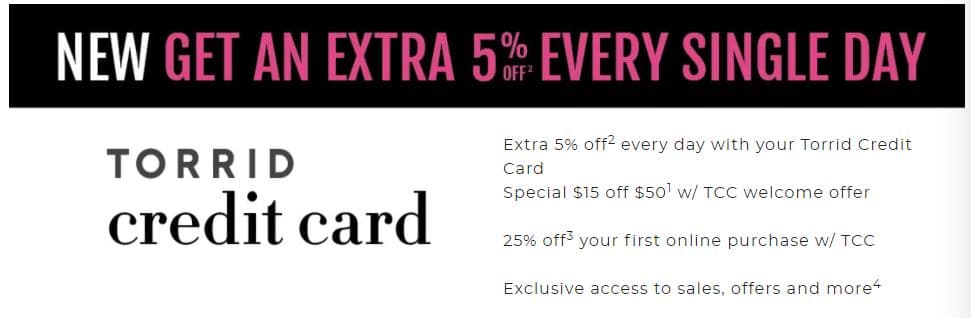 Torrid Credit Card 