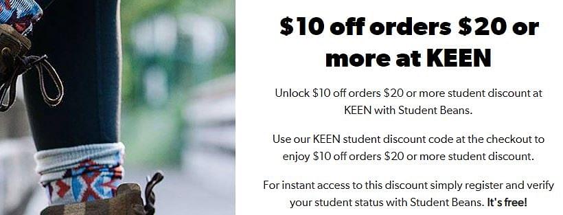 keen footwear coupon